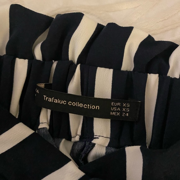 SOLD - Zara striped culottes - Picture 2 of 2